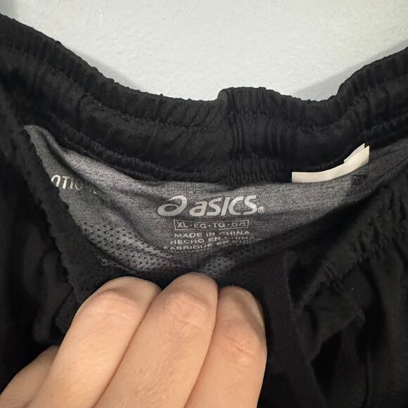 Asics MotionDry Athletic Shorts w/ Small Hidden Pocket Women's Size XL Black - Picture 4 of 7